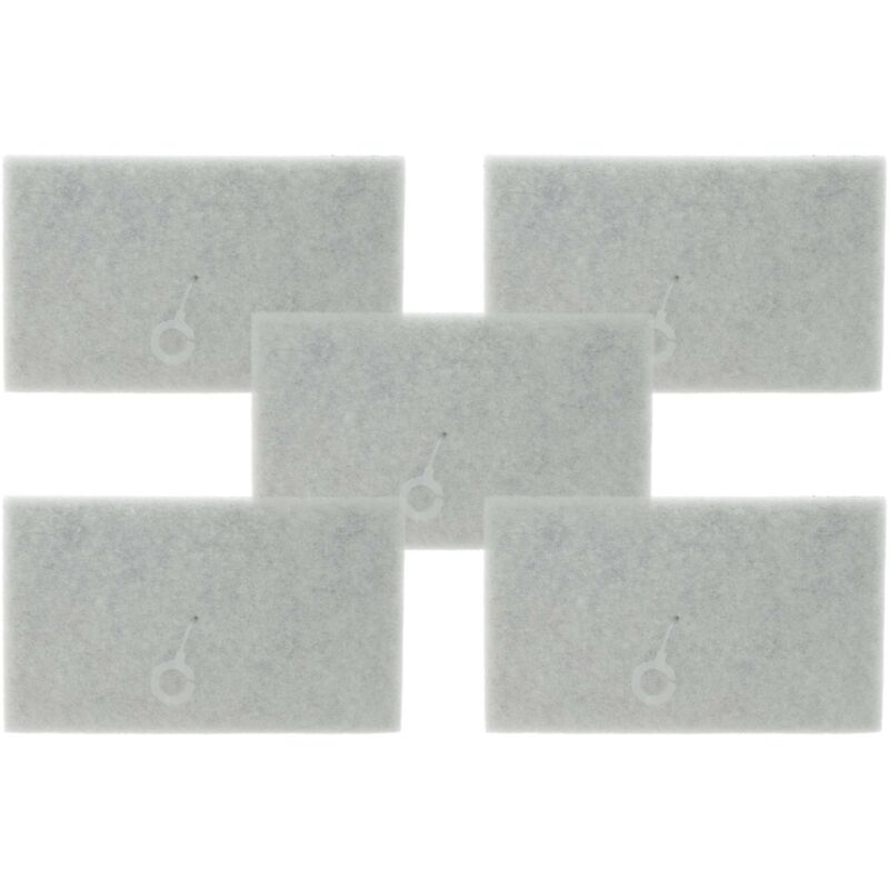 foto del prodotto vhbw 5x filtro compatibile con philips 2000 series xb2125, xb2140, xb2142 aspirapolvere filtro in spugna