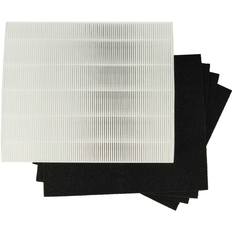 foto del prodotto vhbw 5x filtro dell 39aria di ricambio filtro hepa, filtro ai carboni attivi sostituisce winix 15hc, wrf15 hc per umidificatore, purificatore