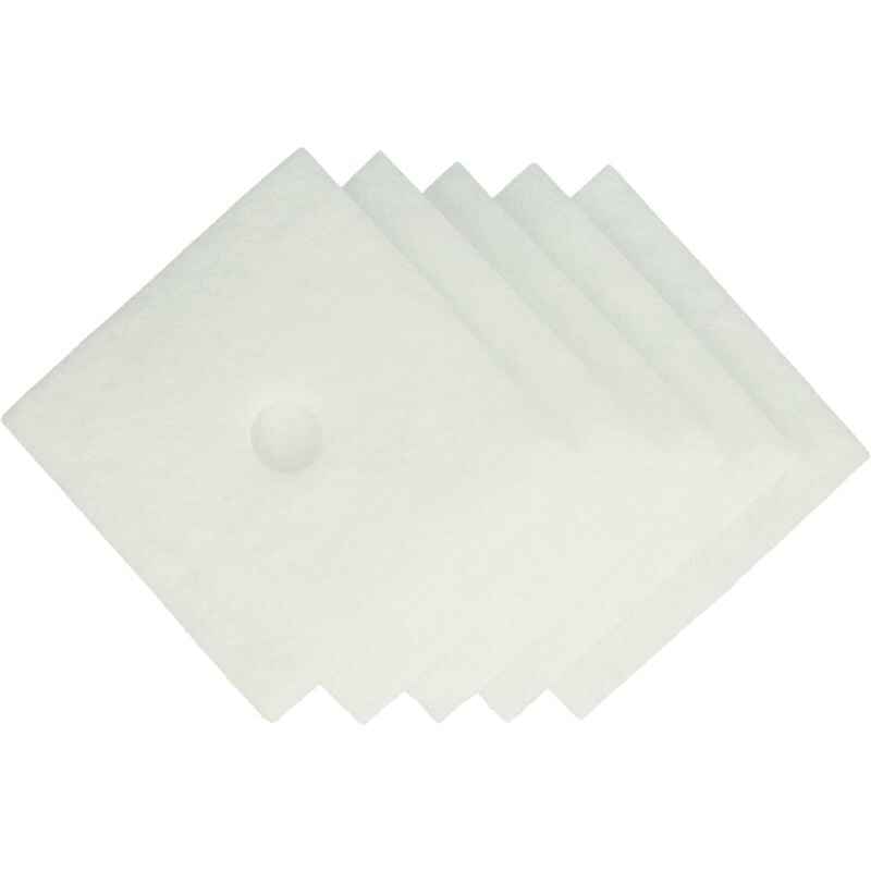 foto del prodotto vhbw 5x filtro dell aria compatibile con lunos skalar, lrk s, lra s, lrk 2s ventola