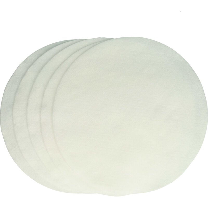 foto del prodotto vhbw 5x filtro polveri fini compatibile con electrolux uz 930 panther, uz 930 s aspirapolvere filtro in nonwoven, bianco, tondo