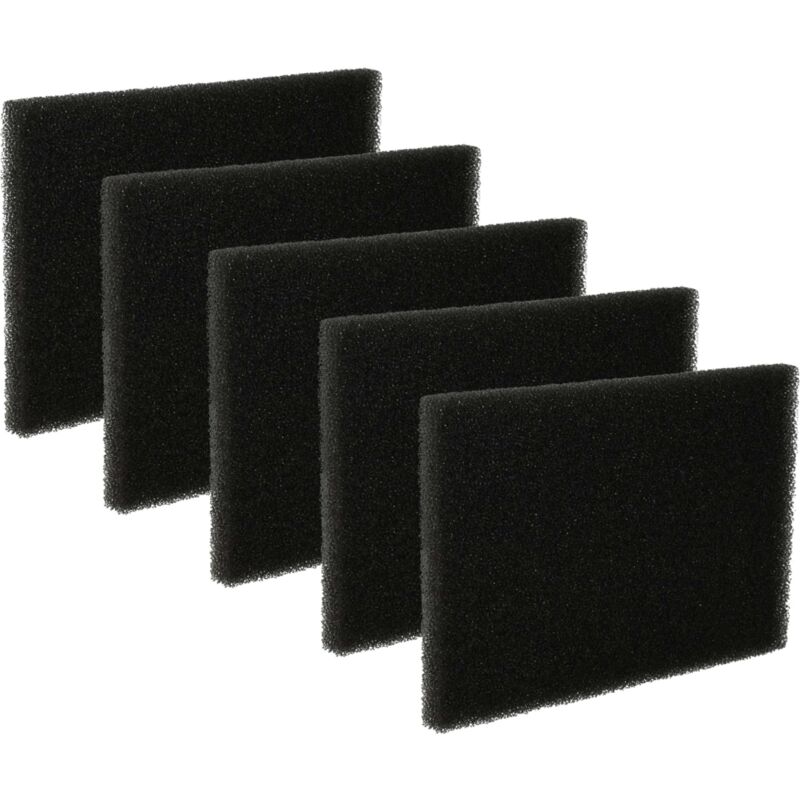 foto del prodotto vhbw 5x filtro salvamotore in spugna compatibile con robot aspirapolvere, aspirapolvere multiuso sostituisce 109616800 8, 1096168008,