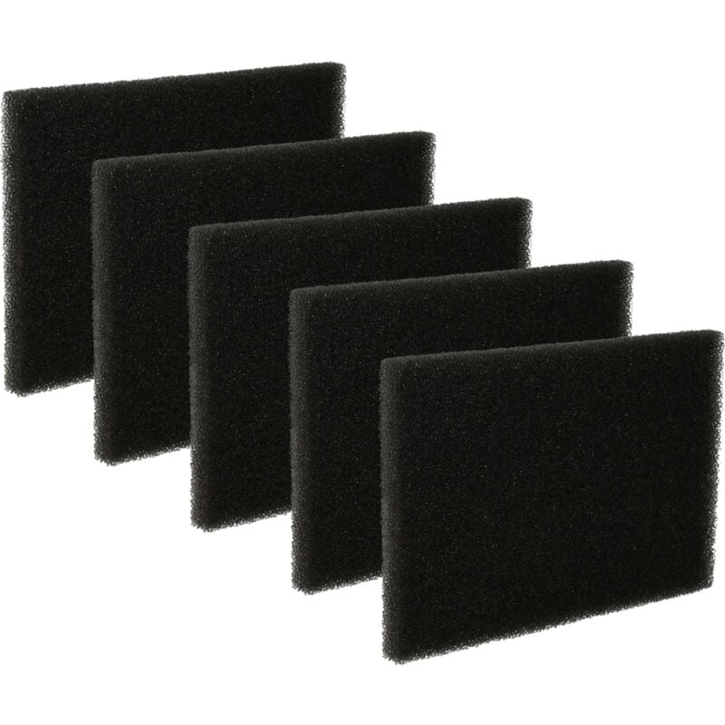 foto del prodotto vhbw 5x filtro salvamotore in spugna compatibile con robot aspirapolvere, aspirapolvere multiuso sostituisce 899668090801 0, 8996680908010,