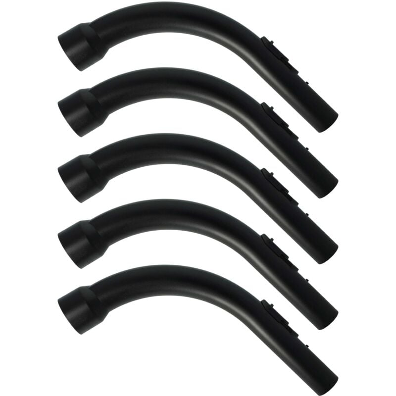 foto del prodotto vhbw 5x impugnatura compatibile con miele s511 1, s510, s511, s500, s501, s4812 aspirapolvere manico di ricambio, diametro de 35 mm, 34 cm