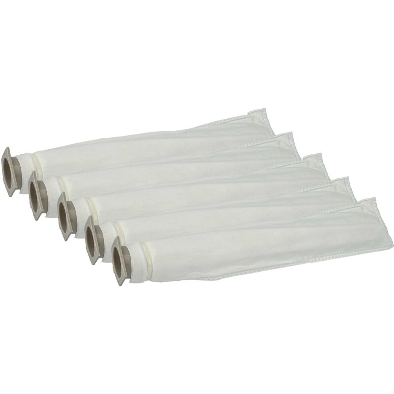 foto del prodotto vhbw 5x microfiltro igienico compatibile con sebo xp2, xp3, xp1, x5, xp20, xp10, xp30, x3, x4, x1.1, x2 aspirapolvere filtro dell aria bianco