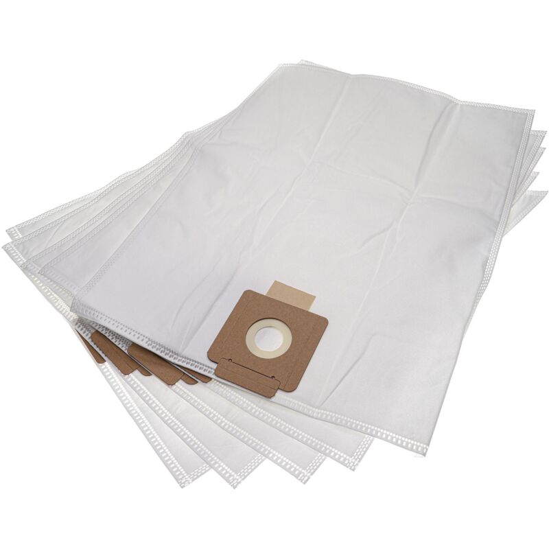 foto del prodotto vhbw 5x sacchetto compatibile con allaway cv1350, cv1750, c30, c40, cv1950, l25 aspirapolvere 29cm x 21cm bianco