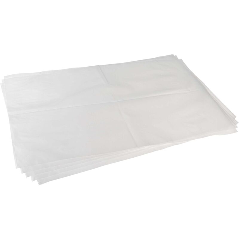 foto del prodotto vhbw 5x sacchetto compatibile con bosch gas 15 ps aspirapolvere plastica, 66cm x 40cm trasparente