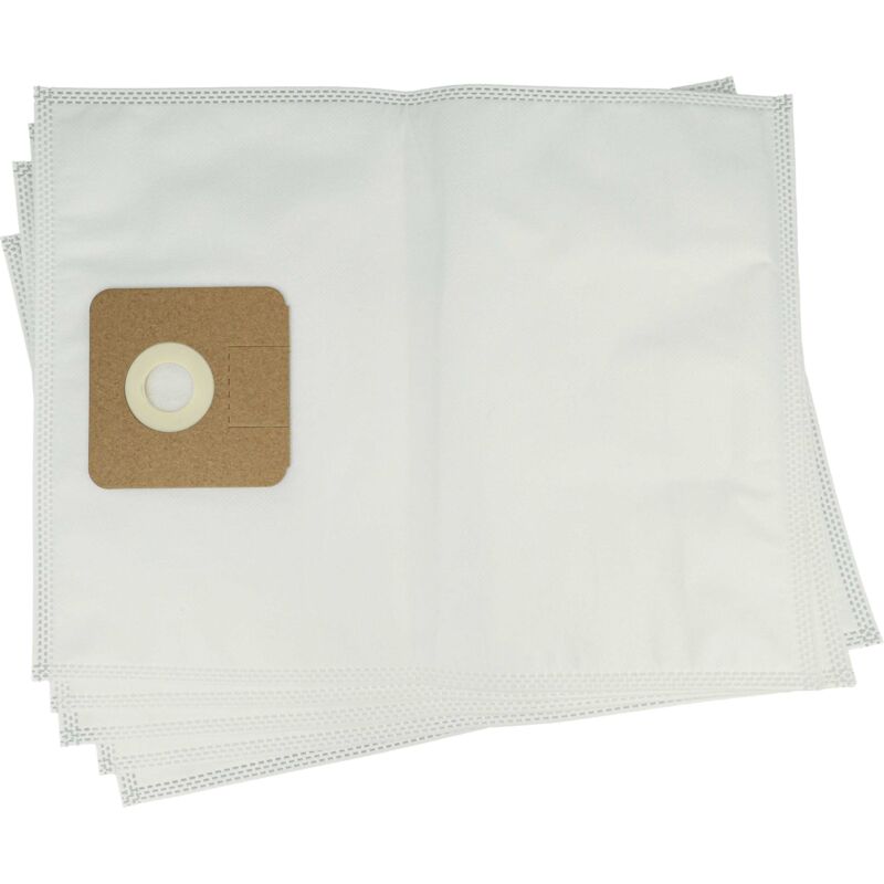 foto del prodotto vhbw 5x sacchetto compatibile con columbus e11 evo, st 7, t 7, st 11, rs 27 aspirapolvere microfibra, 39cm x 30cm bianco