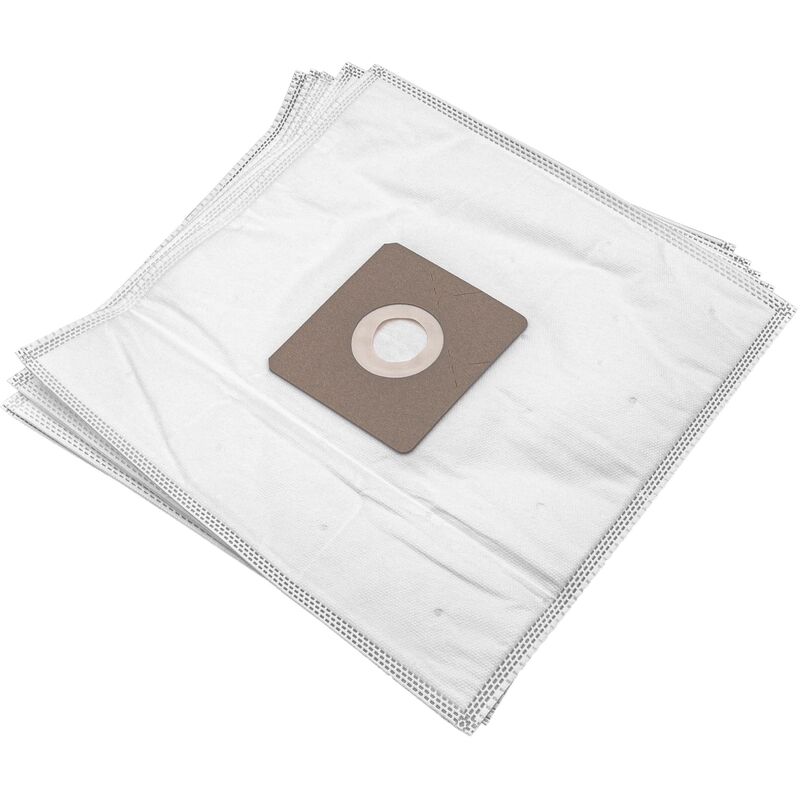 foto del prodotto vhbw 5x sacchetto compatibile con dirt devil dd3274, dd7014, dd7070, dd7071, dd7114 aspirapolvere in microfibra, 31cm x 22,5cm, bianco