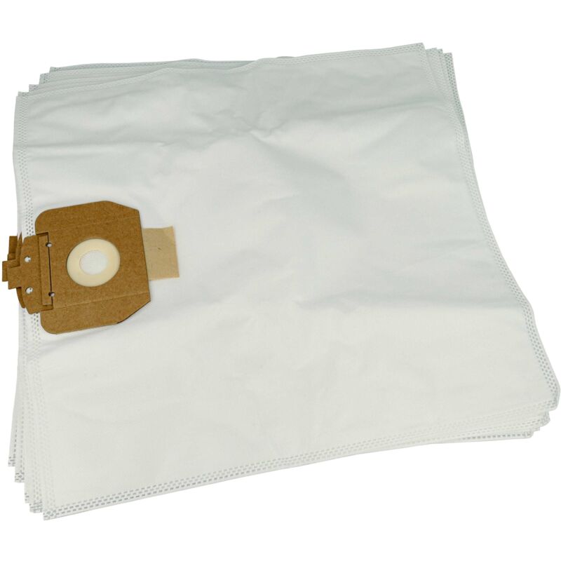 foto del prodotto vhbw 5x sacchetto compatibile con diversey taski aero 8 plus, aero 8, aero 15 plus aspirapolvere microfibra, 43cm x 41cm bianco