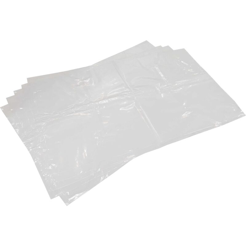 foto del prodotto vhbw 5x sacchetto compatibile con dustcontrol f 2500, f 3500, dc 3800 aspirapolvere polietilene, 85cm x 50cm trasparente