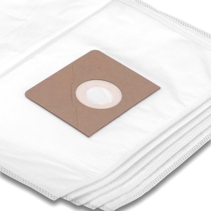 foto del prodotto vhbw 5x sacchetto compatibile con fein dustex 25, 25l aspirapolvere in microfibra, volume di 25l, 42cm x 26cm, bianco