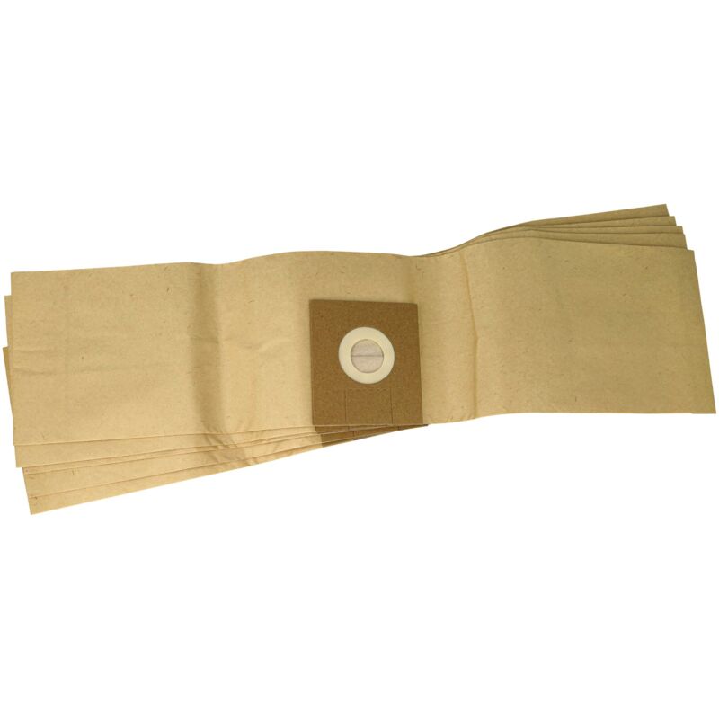 foto del prodotto vhbw 5x sacchetto compatibile con fimap 68w1004, fa, nano aspirapolvere carta filtrante, 63cm x 15cm marrone