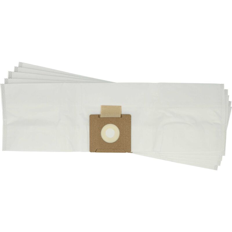 foto del prodotto vhbw 5x sacchetto compatibile con fimap fa 15 aspirapolvere microfibra, 59cm x 17,5cm bianco
