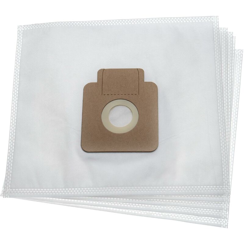 foto del prodotto vhbw 5x sacchetto compatibile con hoover bv71cp10001700, bv71cp10001, bv71cp20001 aspirapolvere microfibra, 23,7cm x 26,8cm bianco