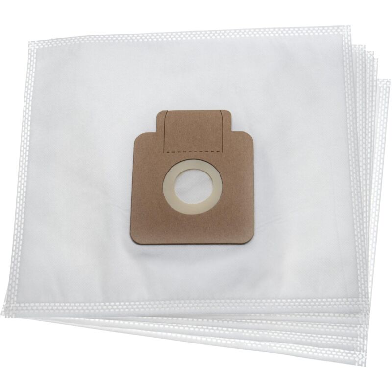 foto del prodotto vhbw 5x sacchetto compatibile con hoover tfs5198011, tfs51960131900w, tfs5200011 aspirapolvere microfibra, 23,7cm x 26,8cm bianco