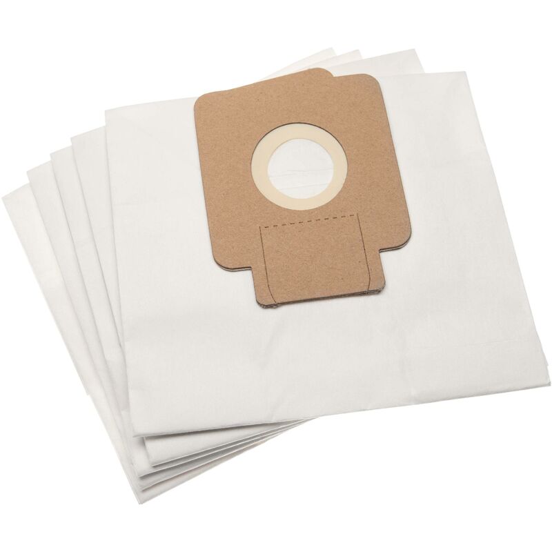 foto del prodotto vhbw 5x sacchetto compatibile con hoover tr tw1650021, trtw1660 011, trtw1680011 aspirapolvere in carta, 16,5cm x 18cm, beige