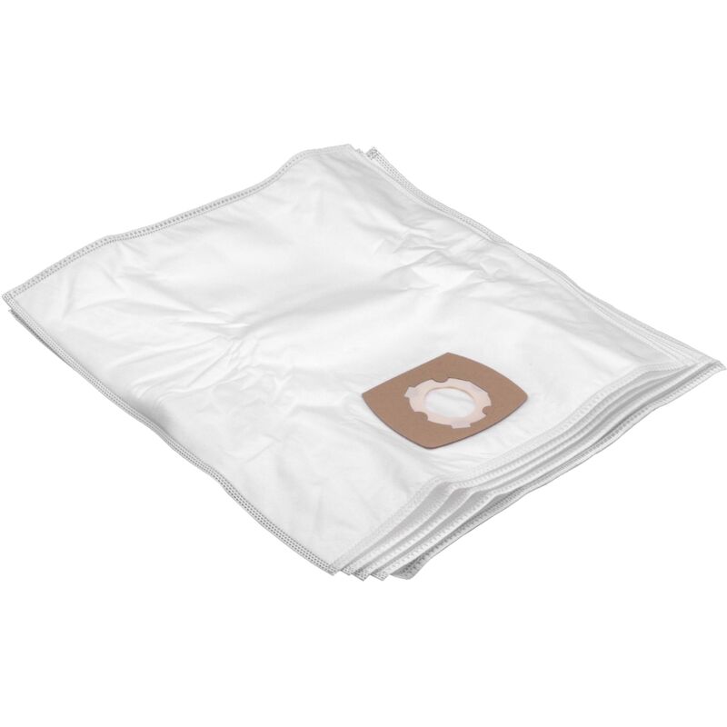 immagine 0 del prodotto vhbw 5x sacchetto compatibile con ideline 640 031, 140 001, 140 008, 740 049, 740 067 aspirapolvere in microfibra, 24,9cm x 21,9cm, bianco