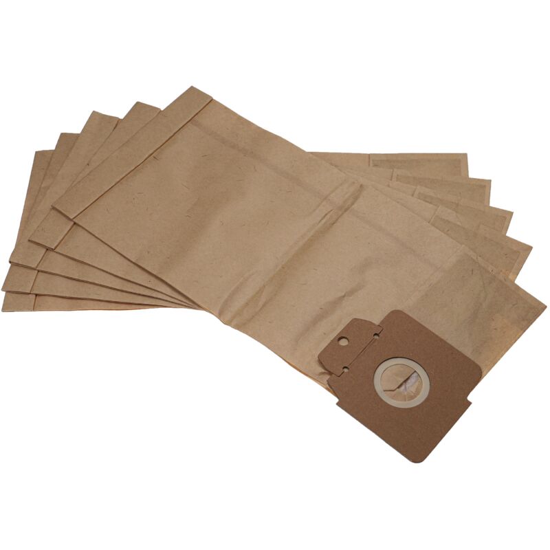 foto del prodotto vhbw 5x sacchetto compatibile con k rcher cv 38 2 adv, cv 48 2 adv, cv 38 2 professional, cv 48 2 aspirapolvere carta, 35cm x 16cm marrone