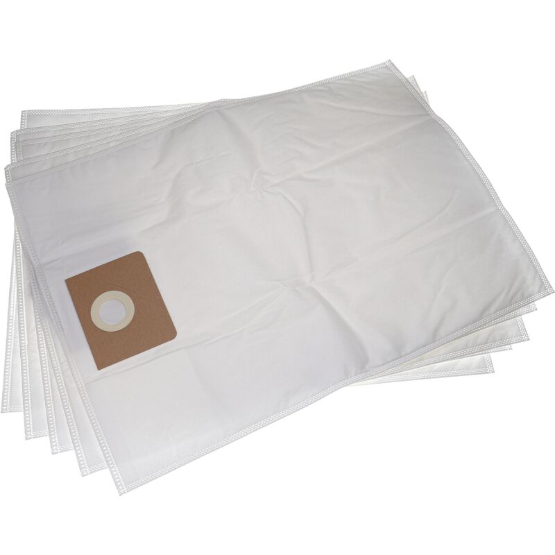 foto del prodotto vhbw 5x sacchetto compatibile con k rcher nt 40 1 tact fino 2016 aspirapolvere microfibra, 36,5cm x 25cm bianco