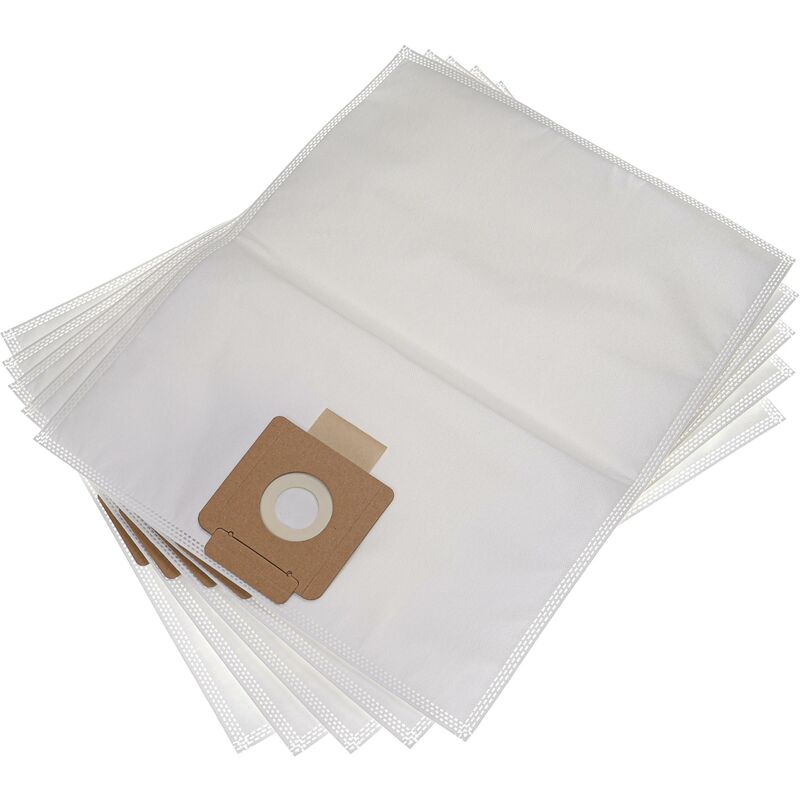 foto del prodotto vhbw 5x sacchetto compatibile con k rcher t 12 1 professional aspirapolvere microfibra, 36cm x 23,5cm bianco