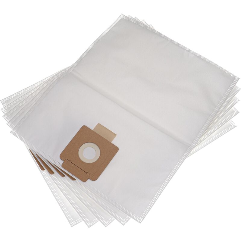 foto del prodotto vhbw 5x sacchetto compatibile con k rcher t 12 1, t10 1 professional, t 12 1 adv aspirapolvere microfibra, 36cm x 23,5cm bianco