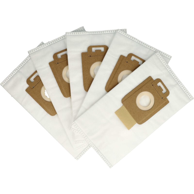 foto del prodotto vhbw 5x sacchetto compatibile con nilfisk select classic, select comfort, select comfort parquet, select superior aspirapolvere microfibra, 27cm x