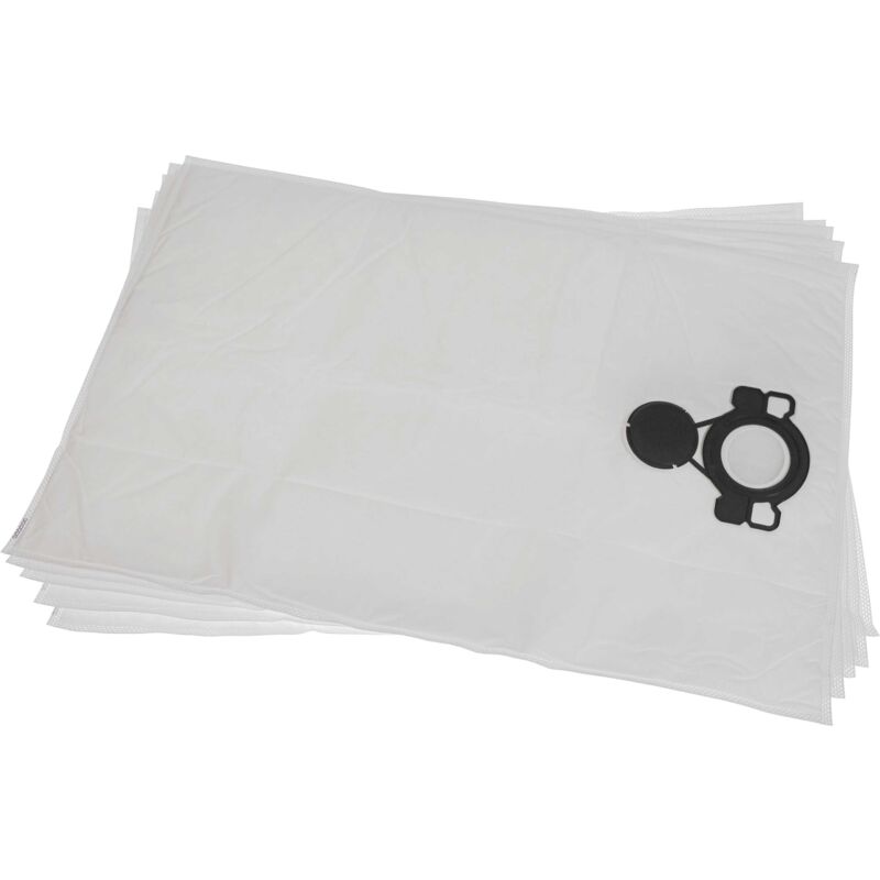 foto del prodotto vhbw 5x sacchetto compatibile con nilfisk vhs 42, vhs 40 l40 lc fm ic, vhs 42 l30 hc pc aspirapolvere 52,5cm x 39cm bianco