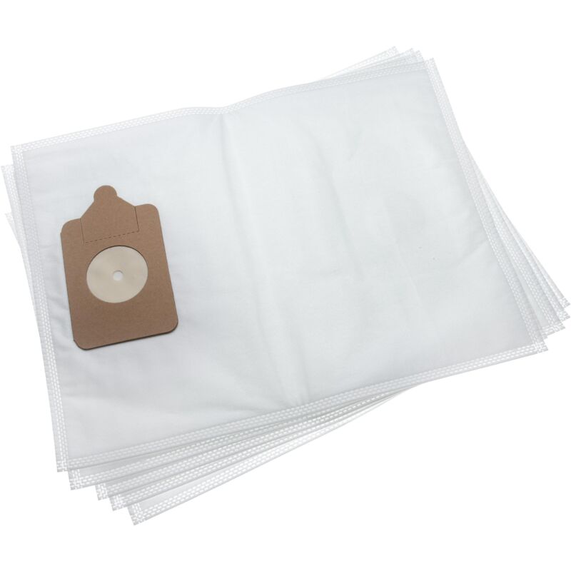 foto del prodotto vhbw 5x sacchetto compatibile con numatic rsv 200 p, rsv 200 t, rsv 204, rsv 204 p aspirapolvere microfibra, 39cm x 29,85cm bianco