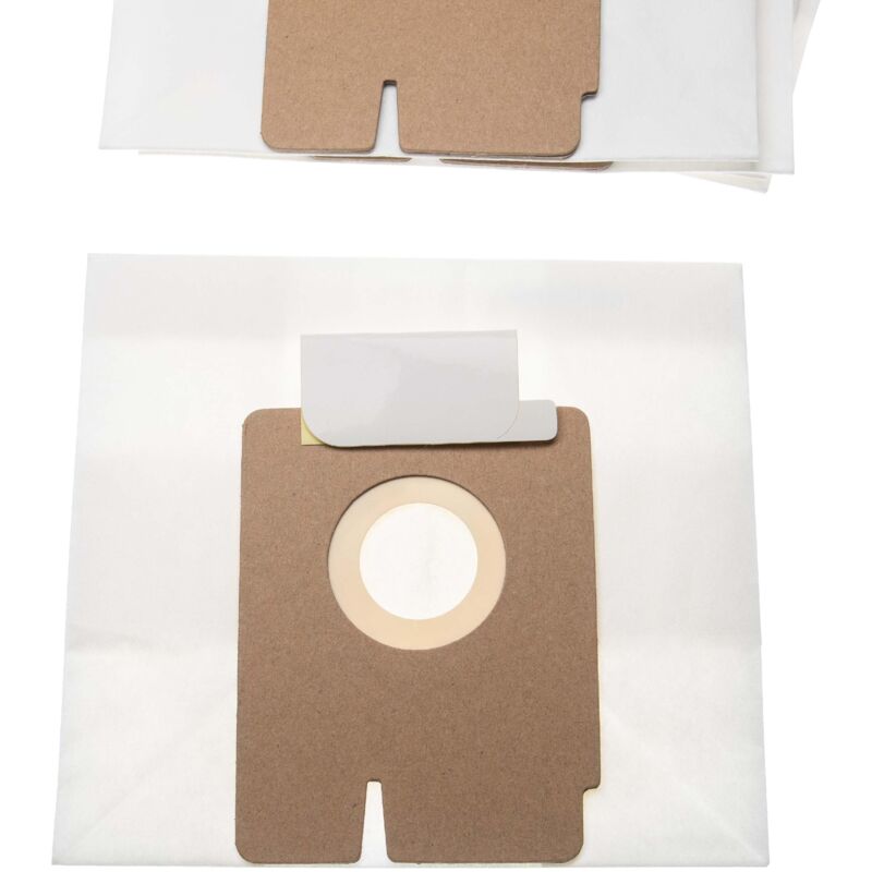 foto del prodotto vhbw 5x sacchetto compatibile con omega buggy 1300e, bss 13, bss 14, bss 17, buggy 1200e aspirapolvere carta, 15,85cm x 17,5cm beige