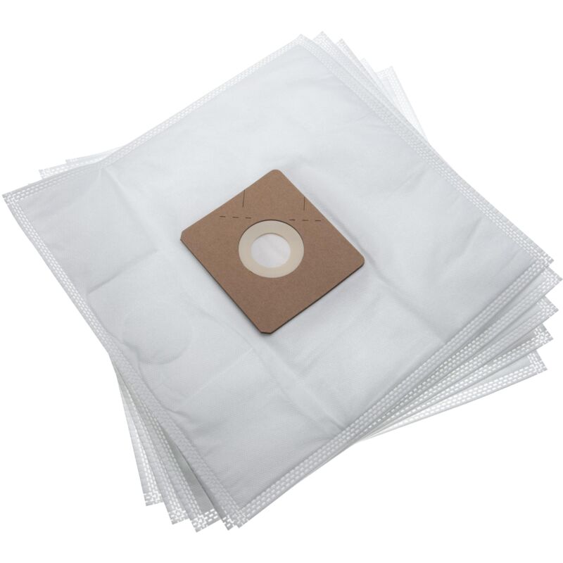 foto del prodotto vhbw 5x sacchetto compatibile con severin bc 7055 s power snowwhite xl aspirapolvere in microfibra, 30,1cm x 29,8cm, bianco