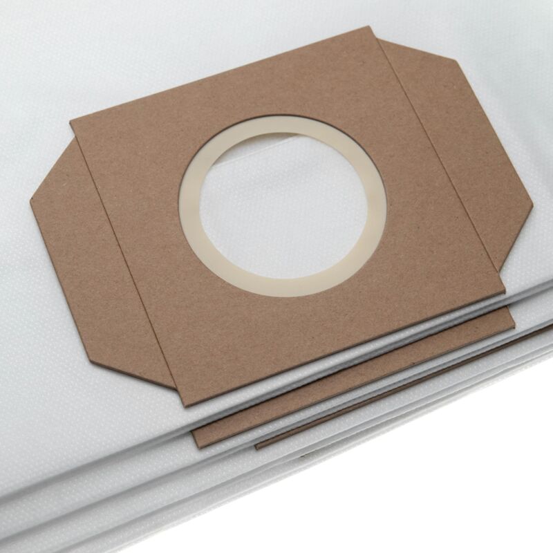 foto del prodotto vhbw 5x sacchetto compatibile con thomas inox 1545 s, inox 1545 sfe aspirapolvere in microfibra, 34,2cm x 90,1cm, bianco