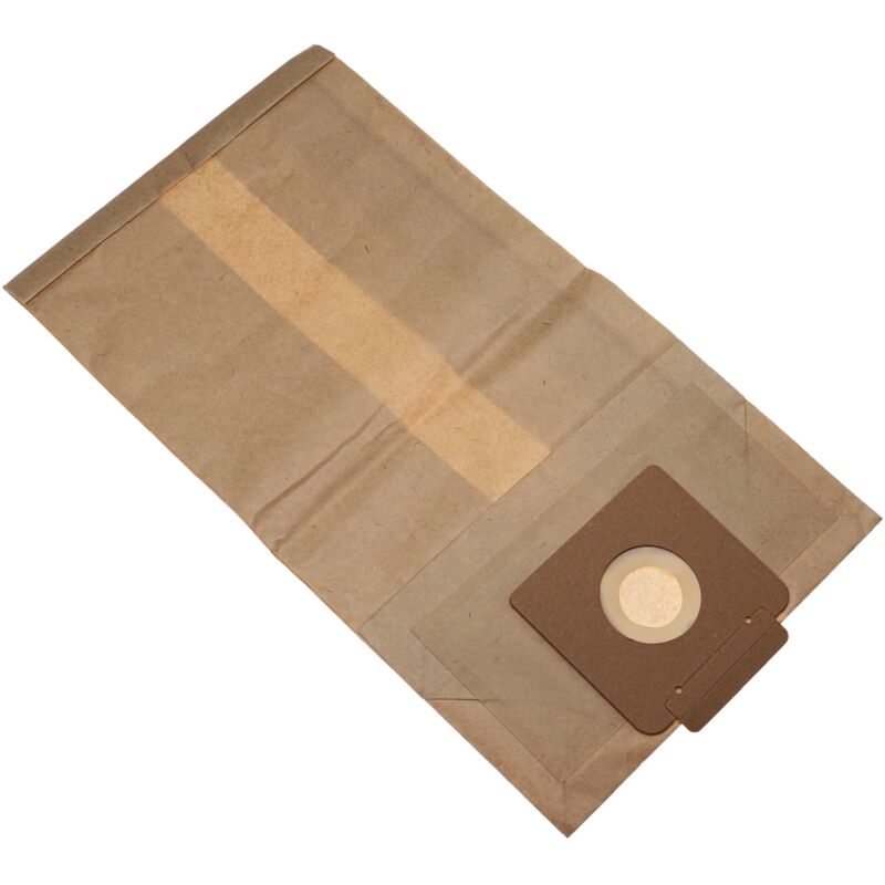 foto del prodotto vhbw 5x sacchetto compatibile con w rth tss 12, tss 12 eco, tss12 compact aspirapolvere carta, 42cm x 22cm marrone