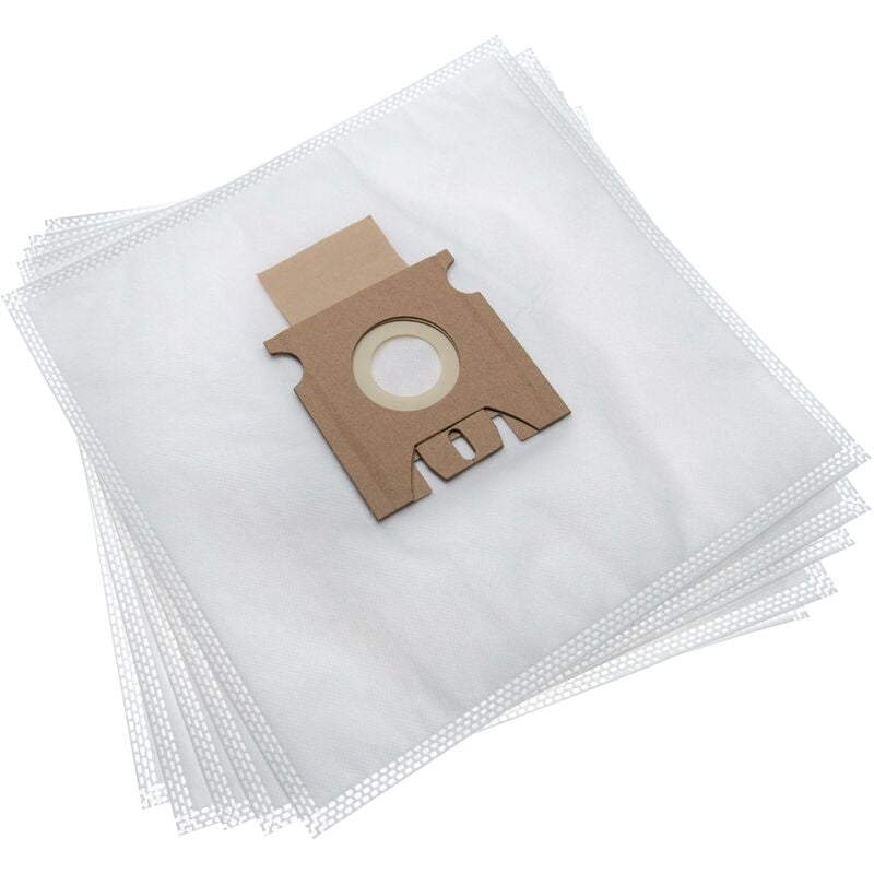 foto del prodotto vhbw 5x sacchetto dell aspirapolvere compatibile con hoover space explorer sl71sl20011 aspirapolvere in microfibra, 27cm x 26,9cm, bianco