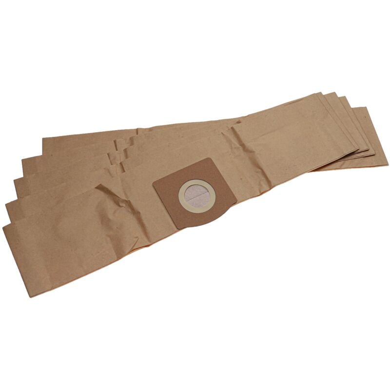 foto del prodotto vhbw 5x sacchetto sostituisce k rcher 2.863 297.0 per aspirapolvere carta marrone