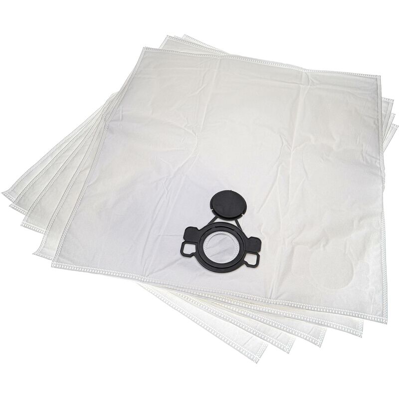foto del prodotto vhbw 5x sacchetto sostituisce nilfisk 107419592 per aspirapolvere microfibra, 36cm x 26cm bianco