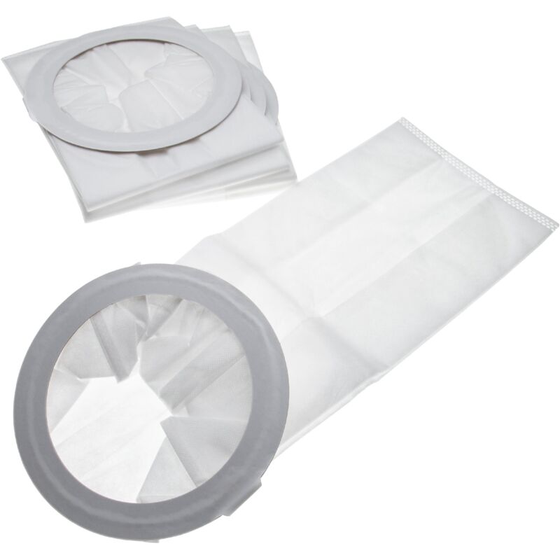 foto del prodotto vhbw 5x sacchetto sostituisce nilfisk 1471097500 per aspirapolvere microfibra, 17,75cm x 44,85cm bianco