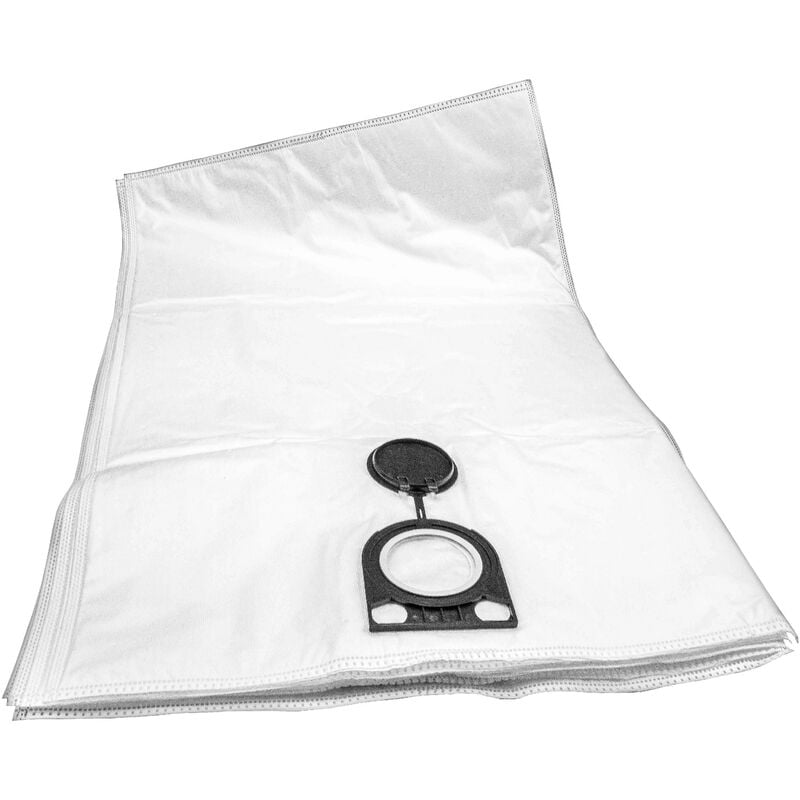 foto del prodotto vhbw 5x sacchetto sostituisce swirl uni 20 net per aspirapolvere microfibra, 50cm x 33cm bianco