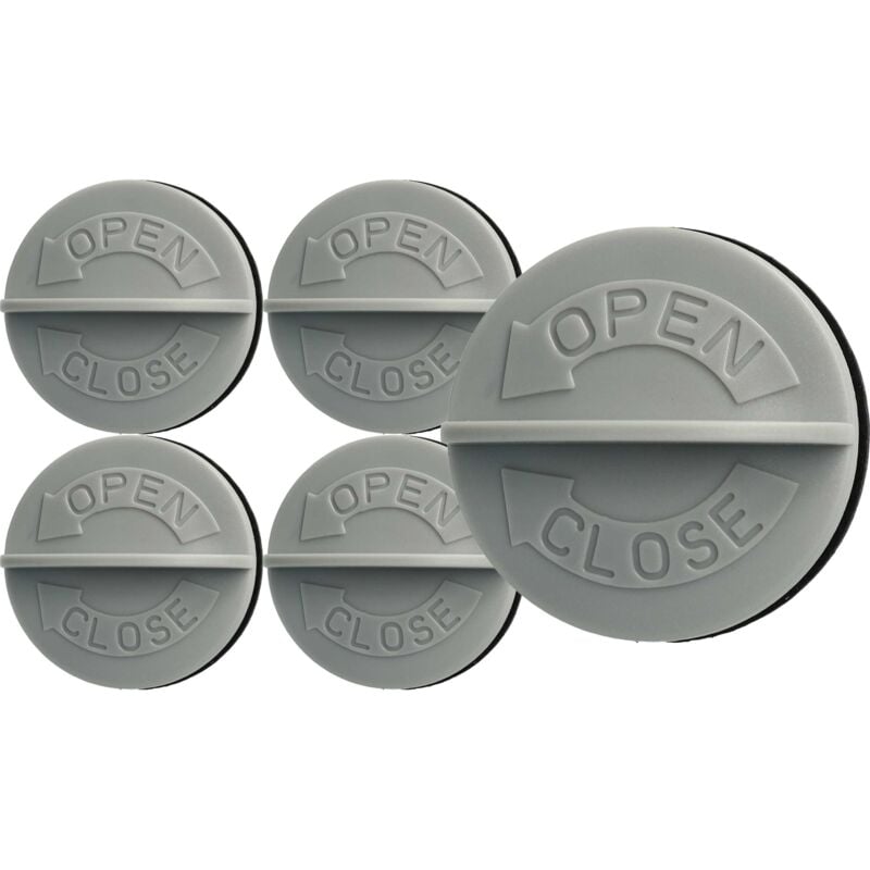 foto del prodotto vhbw 5x vite di fissaggio filtro a cartuccia compatibile con stanley 41864 a aspirapolvere bianco grigio