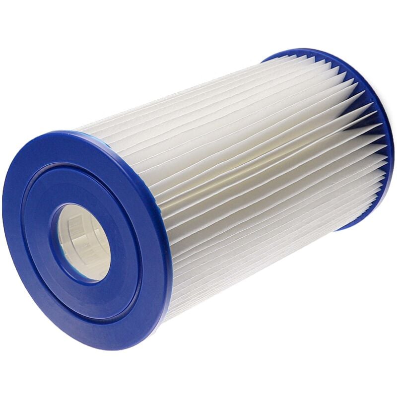 foto del prodotto vhbw 6x cartuccia filtro sostituisce intex 29005 b, 59905 b, b, tipo b per piscina, pompa filtro filtro dell acqua bianco blu