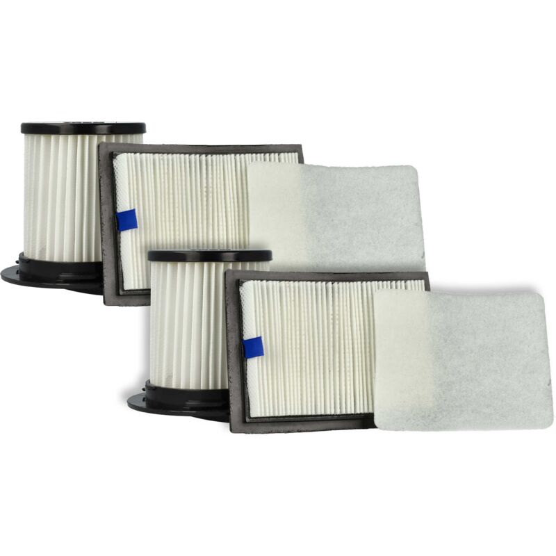 foto del prodotto vhbw 6x filtro compatibile con dirt devil centrino x3.1, m2012, m2012 3, m2012 4, m2725, m2725 0, m2725 1, m2725 2, m2725 3 aspirapolvere