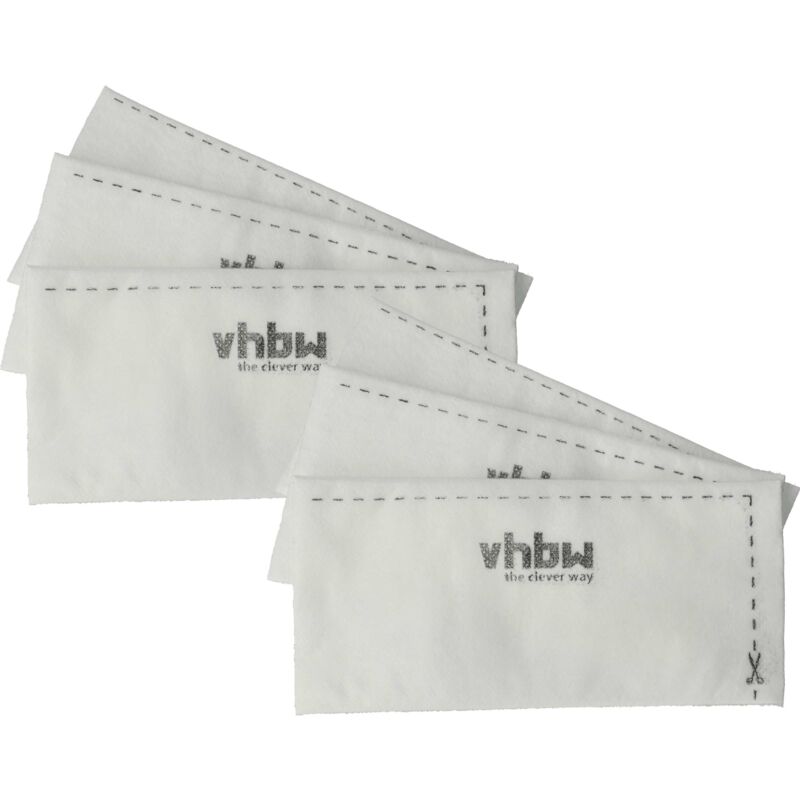 foto del prodotto vhbw 6x filtro compatibile con miele classic c1 aspirapolvere filtro aria di scarico, bianco