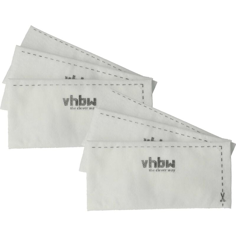 immagine 0 del prodotto vhbw 6x filtro compatibile con miele complete c3, c1, c2 aspirapolvere filtro aria di scarico, bianco