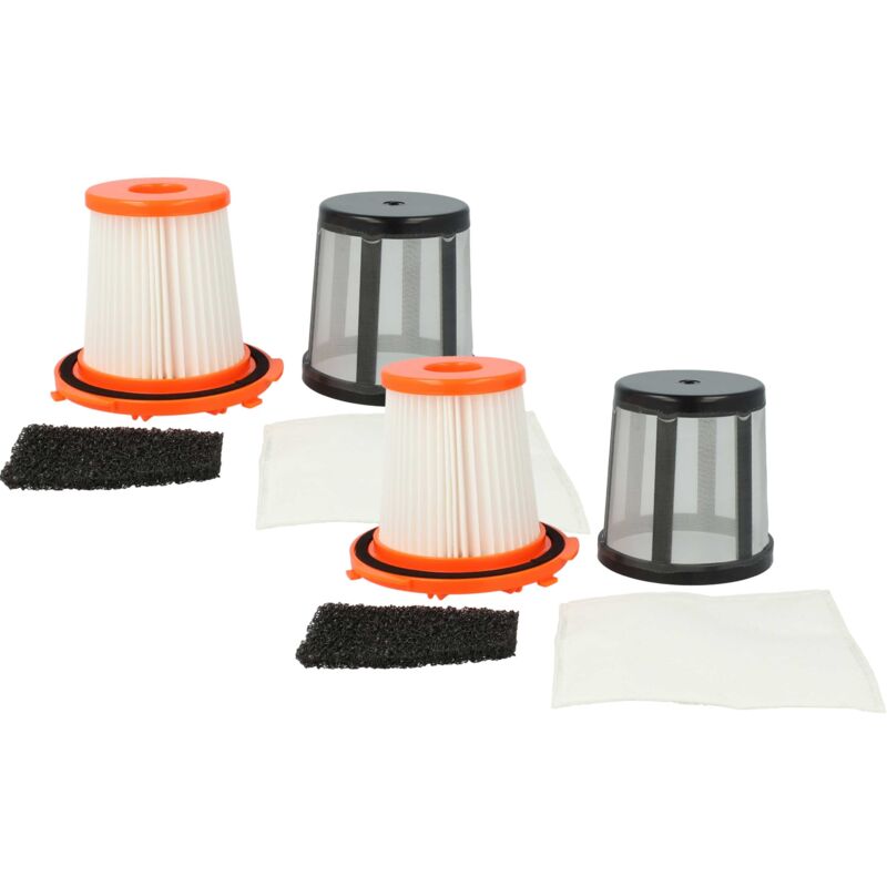 foto del prodotto vhbw 6x filtro compatibile con volta u7309, u7310 aspirapolvere filtro hepa