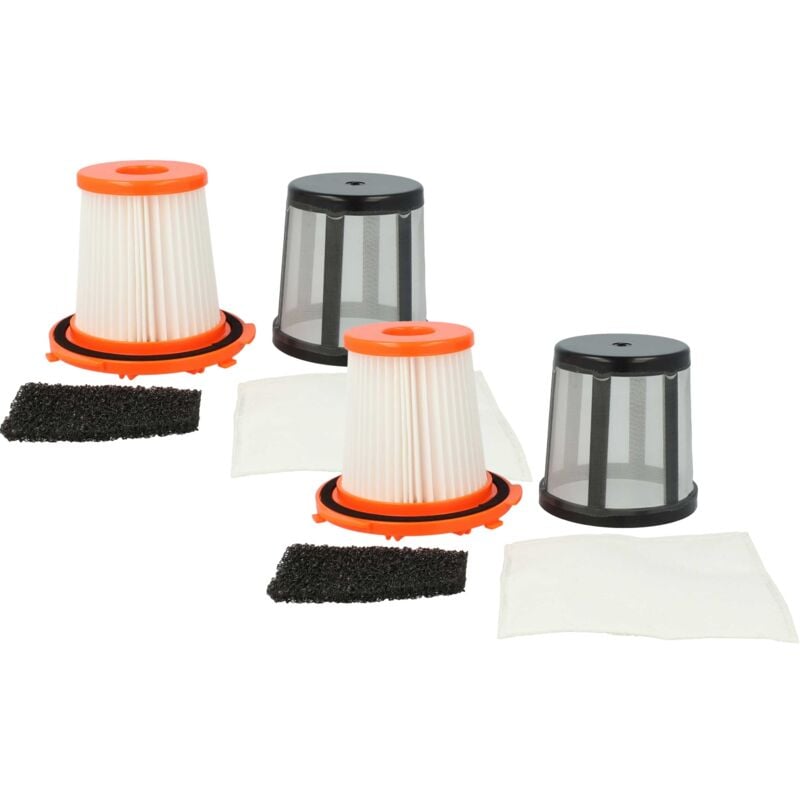 foto del prodotto vhbw 6x filtro compatibile con zanussi zan7365, zan7370 aspirapolvere filtro hepa