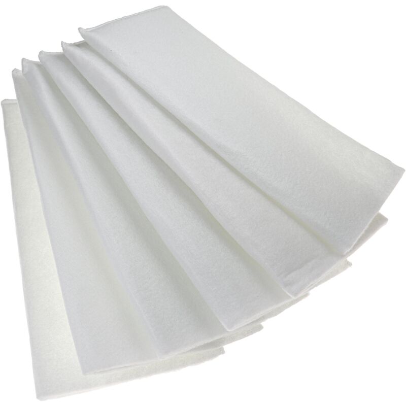 foto del prodotto vhbw 6x filtro dell aria g4 compatibile con balzer hrv 30, 25, 35 ventola, dispositivo di ventilazione bianco
