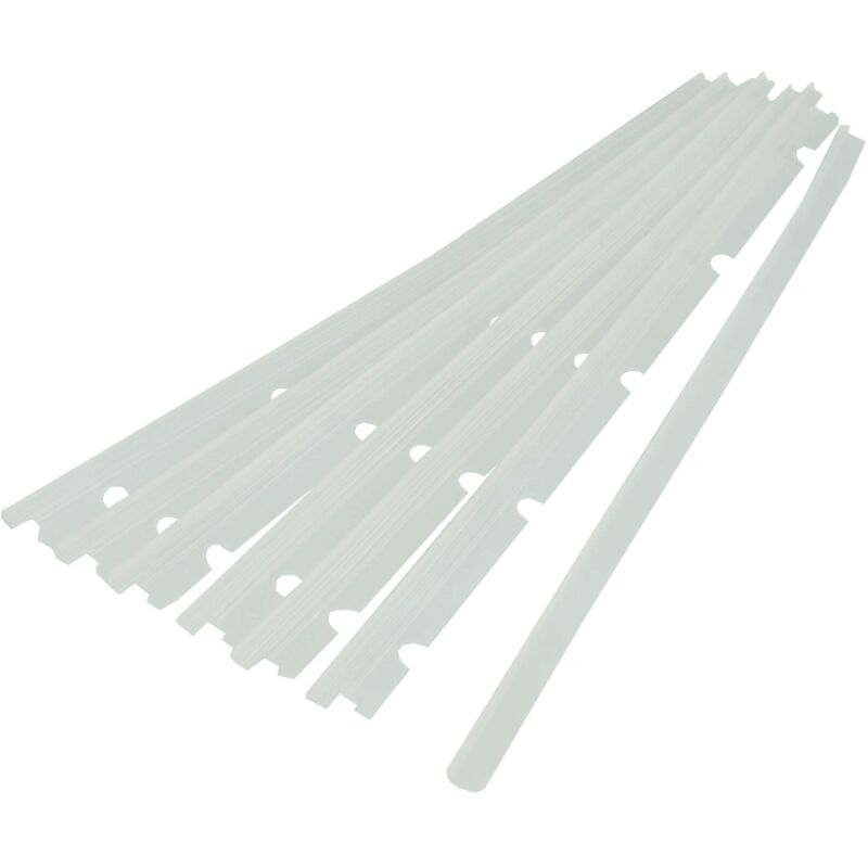 foto del prodotto vhbw - 6x lamine in gomma compatibile con neato botvac 80, botvac 85 aspirapolvere, robot aspiratore - set di lamelle incl. tergivetro, bianco