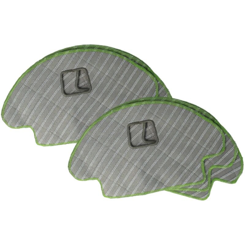 foto del prodotto vhbw 6x panno parquet piastrelle compatibile con irobot roomba i3, e6, combo robot aspiratore panno microfibra, panno pulizia a umido 18 x 14,5cm