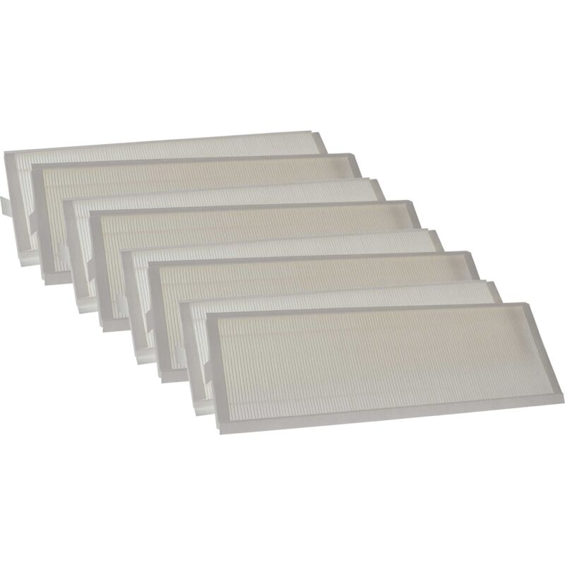 foto del prodotto vhbw 8x filtro g4 compatibile con zehnder comfoair q450, q450 tr dispositivo di ventilazione set di filtri, 50 x 16 x 4 cm bianco