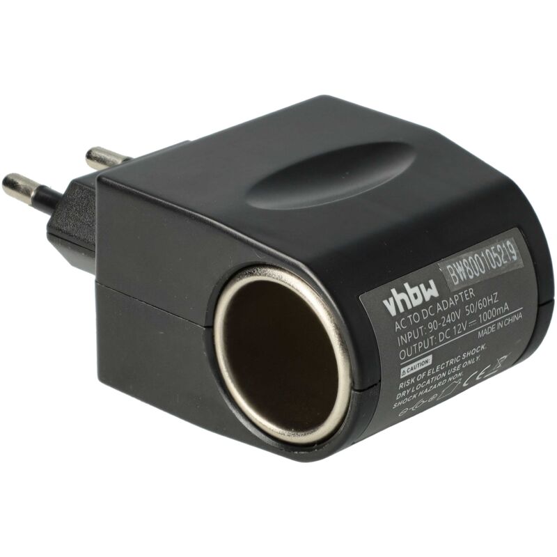 foto del prodotto vhbw adattatore 12v 220v, trasformatore di tensione da 1000ma compatibile con caricatore, cavo di ricarica da auto