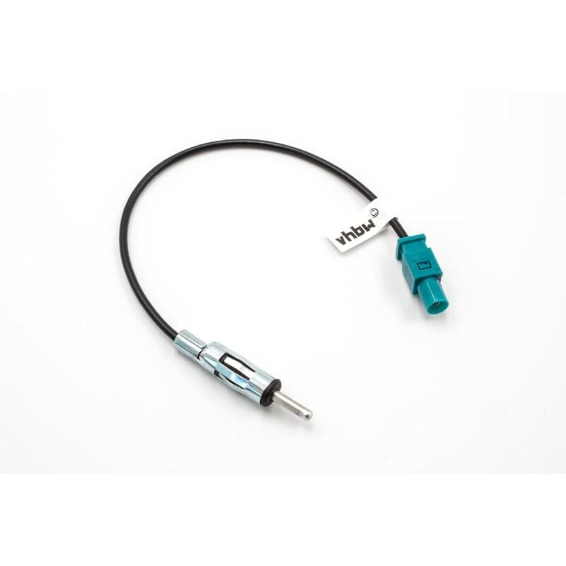 foto del prodotto vhbw adattatore antenna da maschio fakra a maschio din 150ohm compatibile con audi, bmw, citroen, dacia, fiat, mercedes, opel, peugeot, seat, skoda